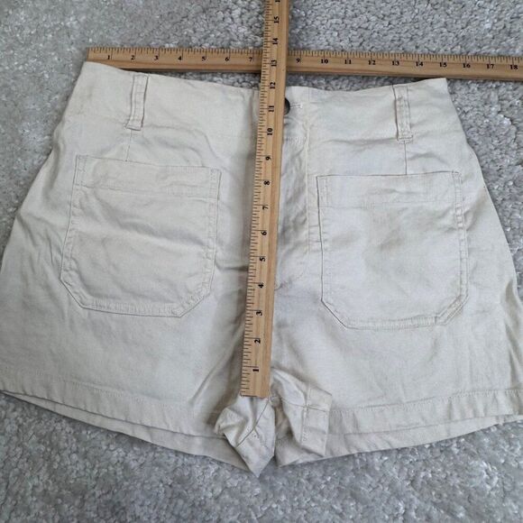 Anthropologie Maeve The Colette Short Ivory 31 - Picture 9 of 10